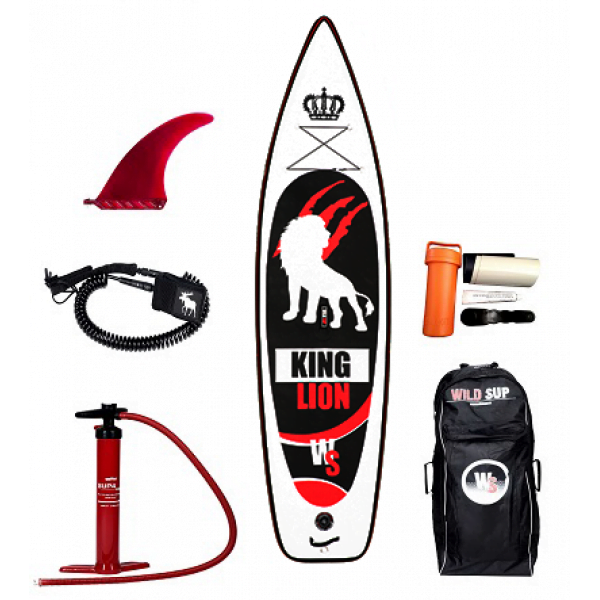 Wild SUP доска KING LION 11’5” (комплект)Двухкамерная