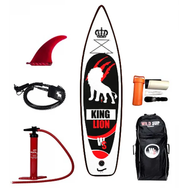 Wild SUP доска KING LION 11’5” (комплект)Двухкамерная