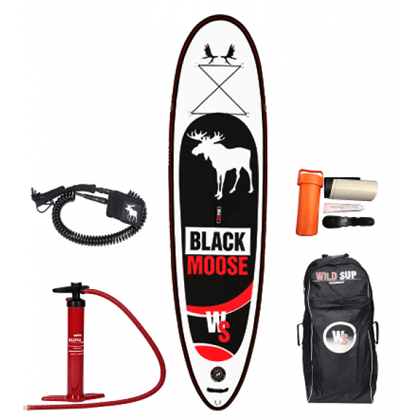 Надувной SUP борд WILDSUP BLACK MOOSE 10’6” Две камеры