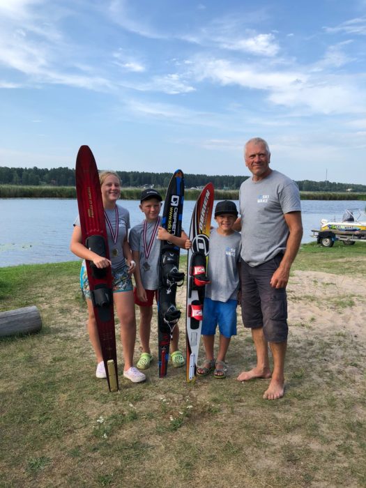 Waterski coach Latvia