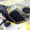 Solo SOT kayak SALT 298. Installed rod holders. Electric outboard motor mount