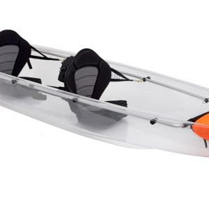 Clear tandem kayak CRYSTALL