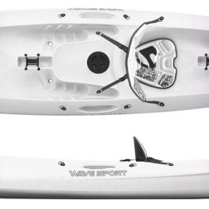 Двухместный SOT каяк WAVESPORT SCOOTER GEMINI WHITE-OUT