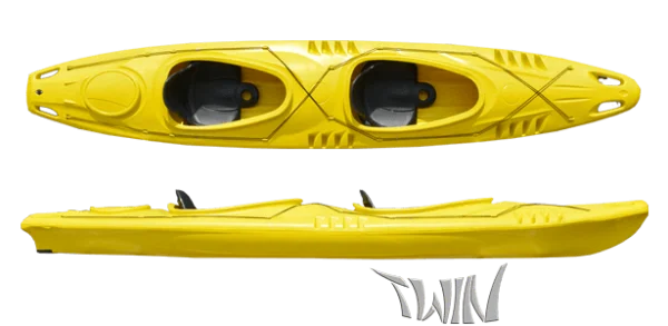 Divvietīgs kajaks ROTEKO TWIN