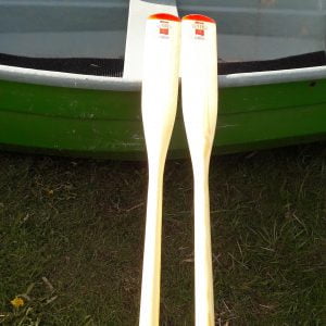 Wooden oars LAHNA 195 cm