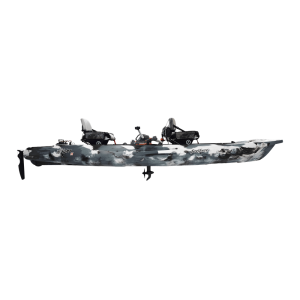 Divvietīgs makšķerēšanas kajaks ar pedāļu sistēmu Feelfree Lure Tandem Overdrive