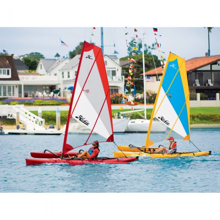 Solo kayak HOBIE MIRAGE ADVENTURE ISLAND WATERSKIS.LV