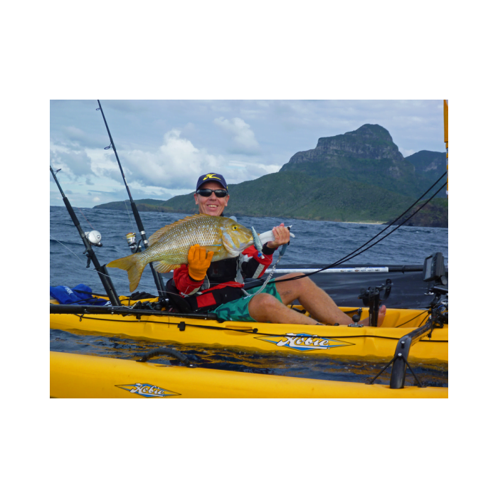 Solo kayak HOBIE MIRAGE ADVENTURE ISLAND WATERSKIS.LV