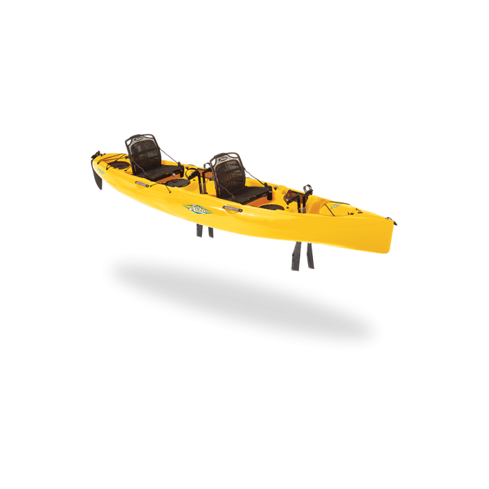 Tandem kayak HOBIE MIRAGE OASIS WATERSKIS.LV