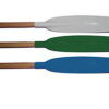 Oar with plastic blade