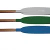 Oar with plastic blade