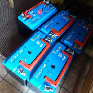 Used battery MINN KOTA 110 Ah 12 V