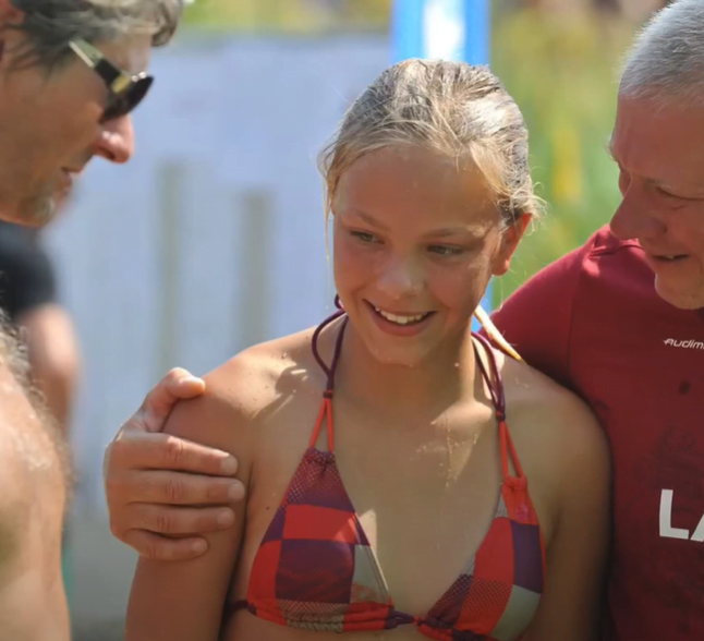 Adrija Ruņģe - Eiropas jauniešu čempione ūdensslēpošanā 2015