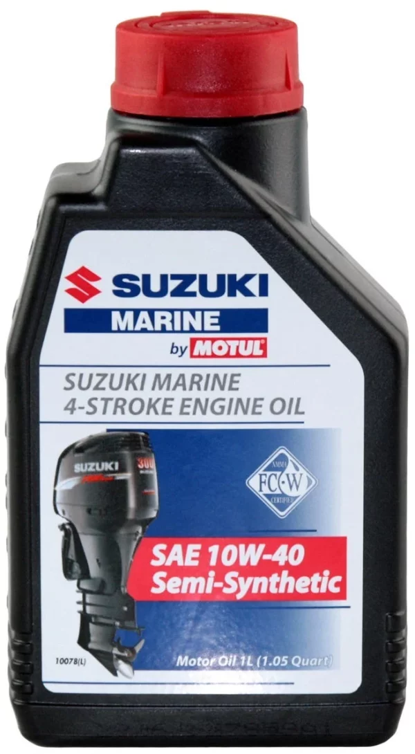 Suzuki Marine 4 Stroke Engine Oil 10W40 1L