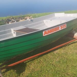 Airu laiva AMBER 385 zaļa ar kasti