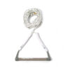 Veikborda virve FOLLOW WAKE THE BASIC W/65FT. LOW STRETCH ROPE WAKEBOARD PACKAGE - WHITE