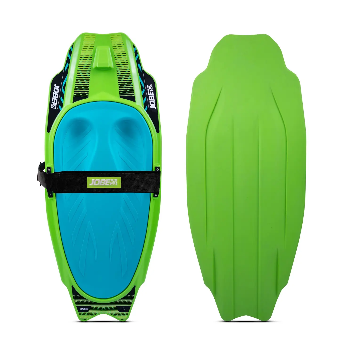 Uz ceļiem braucamais dēlis Jobe Slash Kneeboard Lime Green
