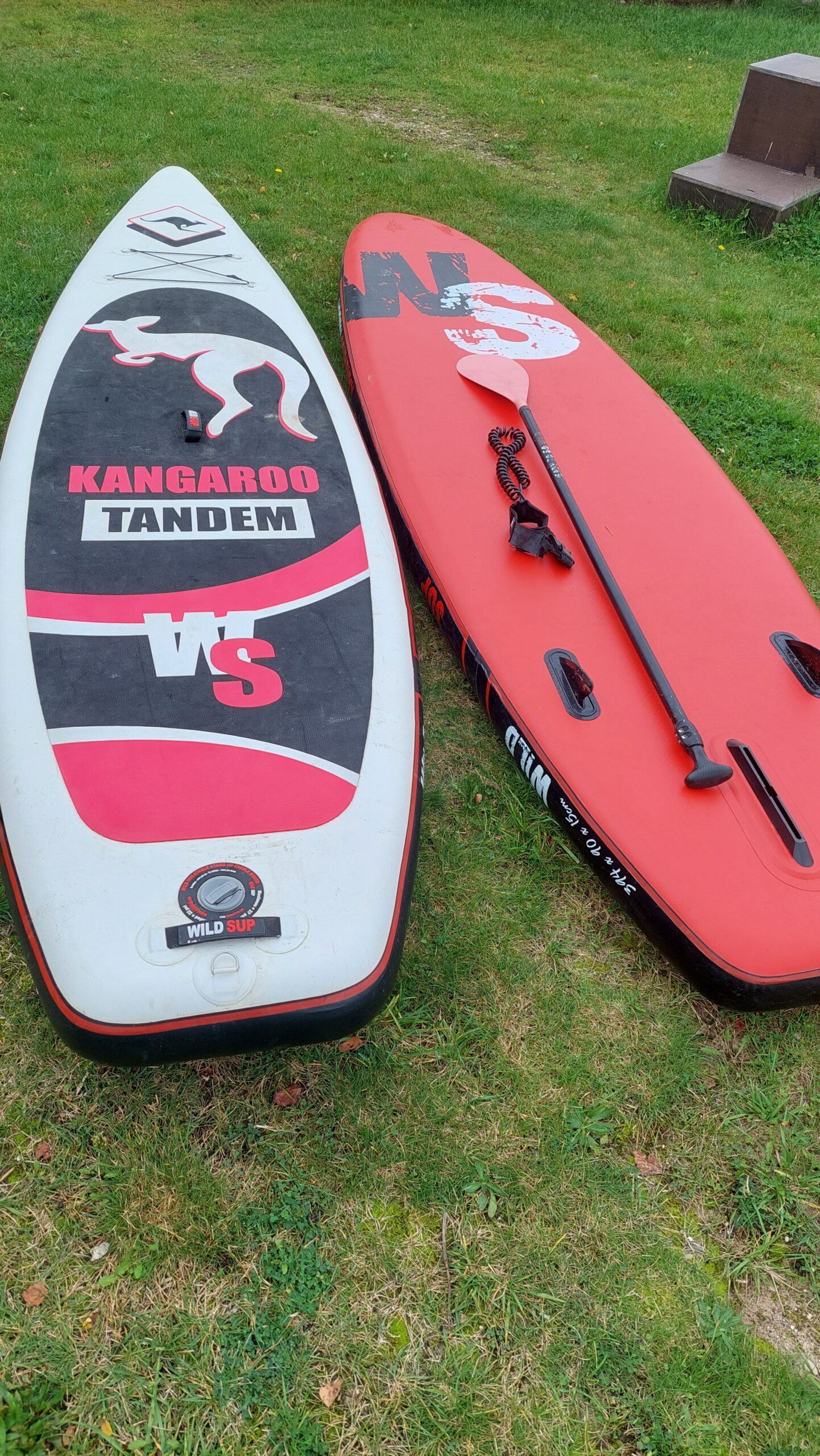 Lietots divvietīgs SUP dēlis WILDSUP KANGAROO TANDEM 12’9”