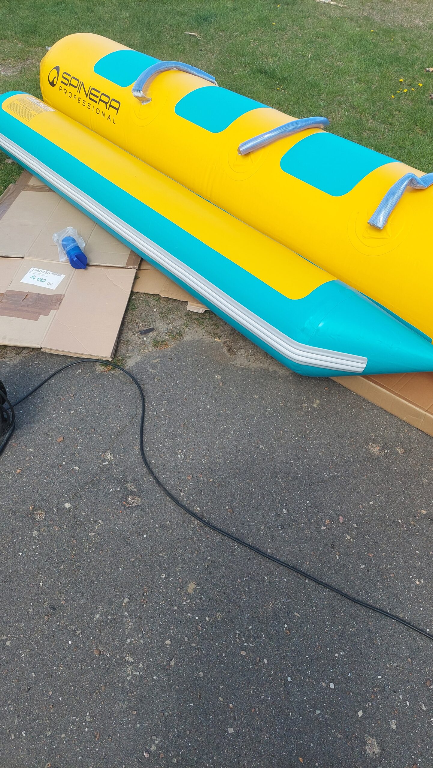 Mazlietots piepūšamais banāns Spinera Professional Multirider 3