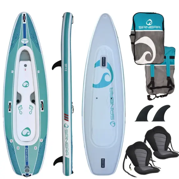 Spinera Sup dēlis — kajaks SK 12´0″ x 38.6″ x 8″ — 365x98x20 cm