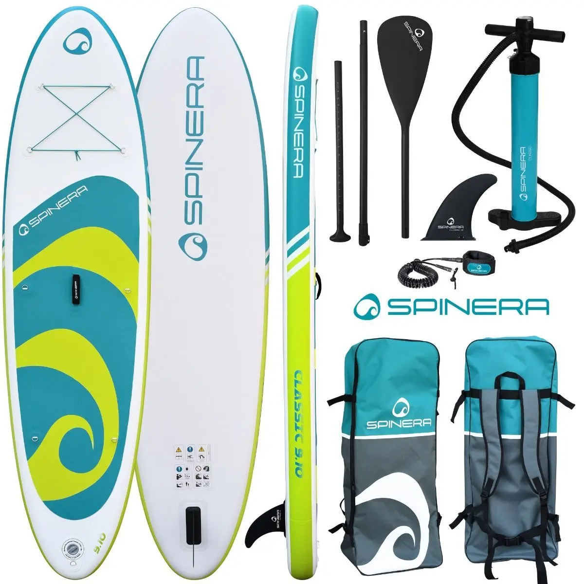 SUP dēlis Spinera SUP Classic 9.10 Pack 2 – 300x76x15cm