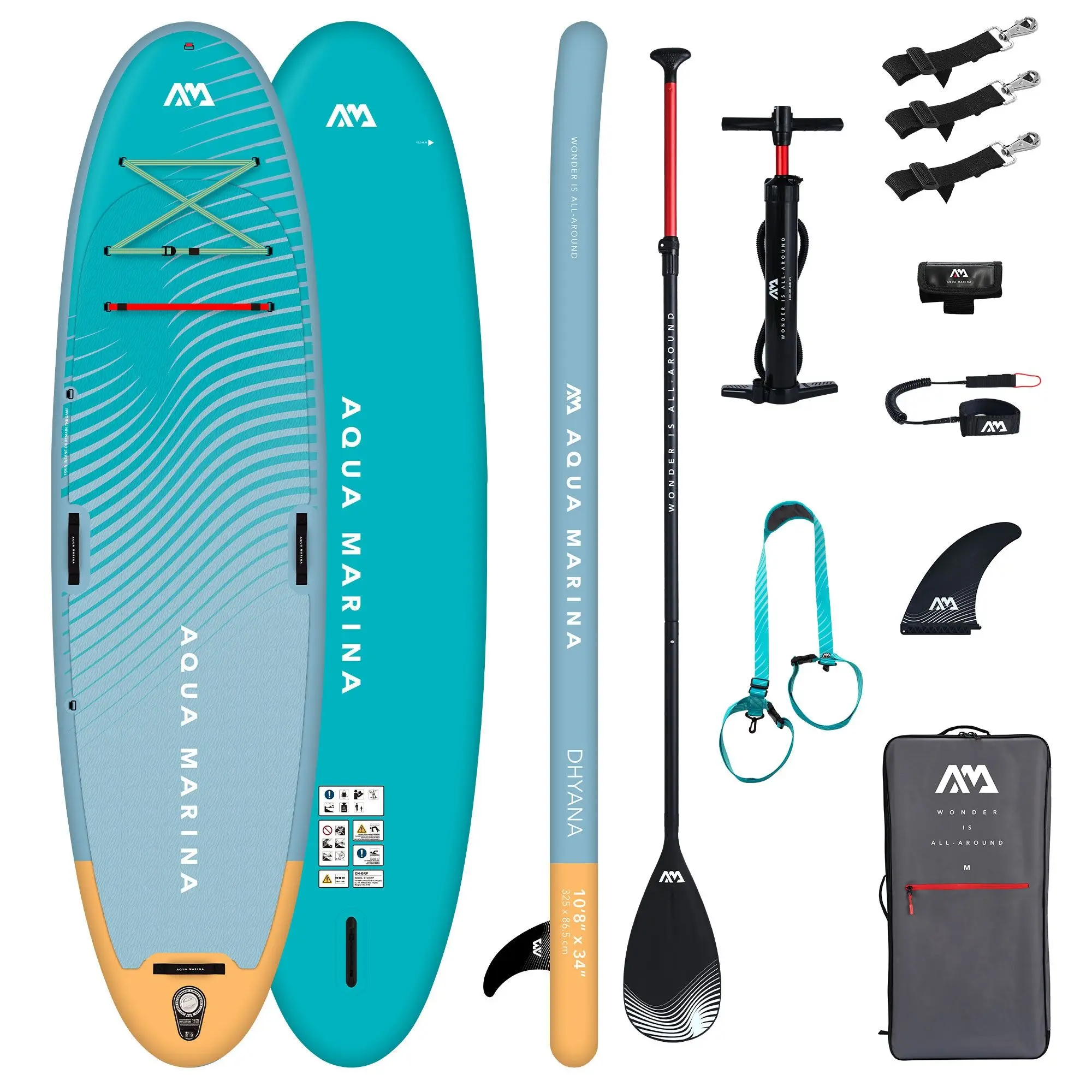 SUP Jogas dēlis Aqua Marina Dhyana 10´8 Yoga SUP  – 325 x 86.5 x 15cm