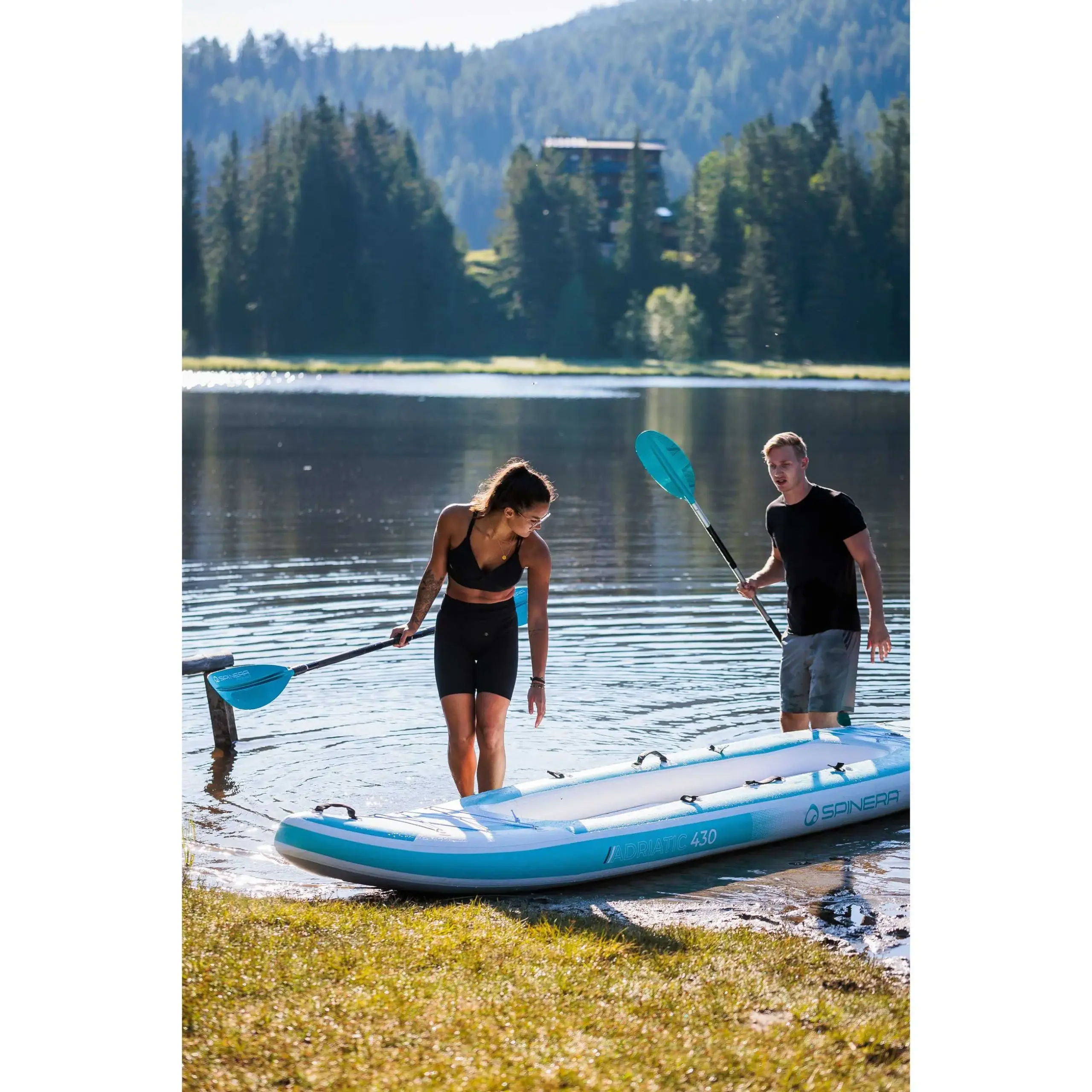 Piepūšams kajaks Spinera Adriatic 430 Light 426.5x92.5x20 cm
