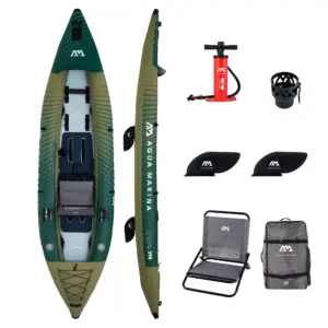 Aqua Marina Caliber 398 x 98 cm piepūšams makšķerēšanas kajaks 1-2 personām
