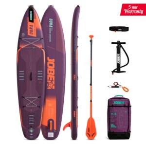 Sup dēlis Jobe Aero Duna SUP Board 11.6 Package Purple