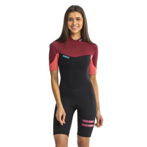 Jobe Sofia 3/2mm Shorty Wetsuit Women Rose Pink Size XS