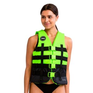 Jobe 4 Buckle Vest Lime