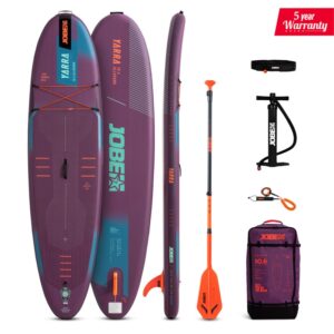 SUP dēlis Jobe Aero Yarra SUP Board 10.6 Package Purple
